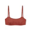 Swim Zulu & Zephyr | Signature Bralette Top - Earth Red