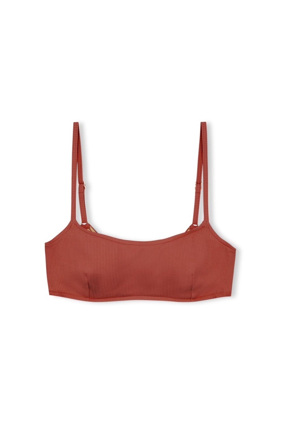 Swim Zulu & Zephyr | Signature Bralette Top - Earth Red