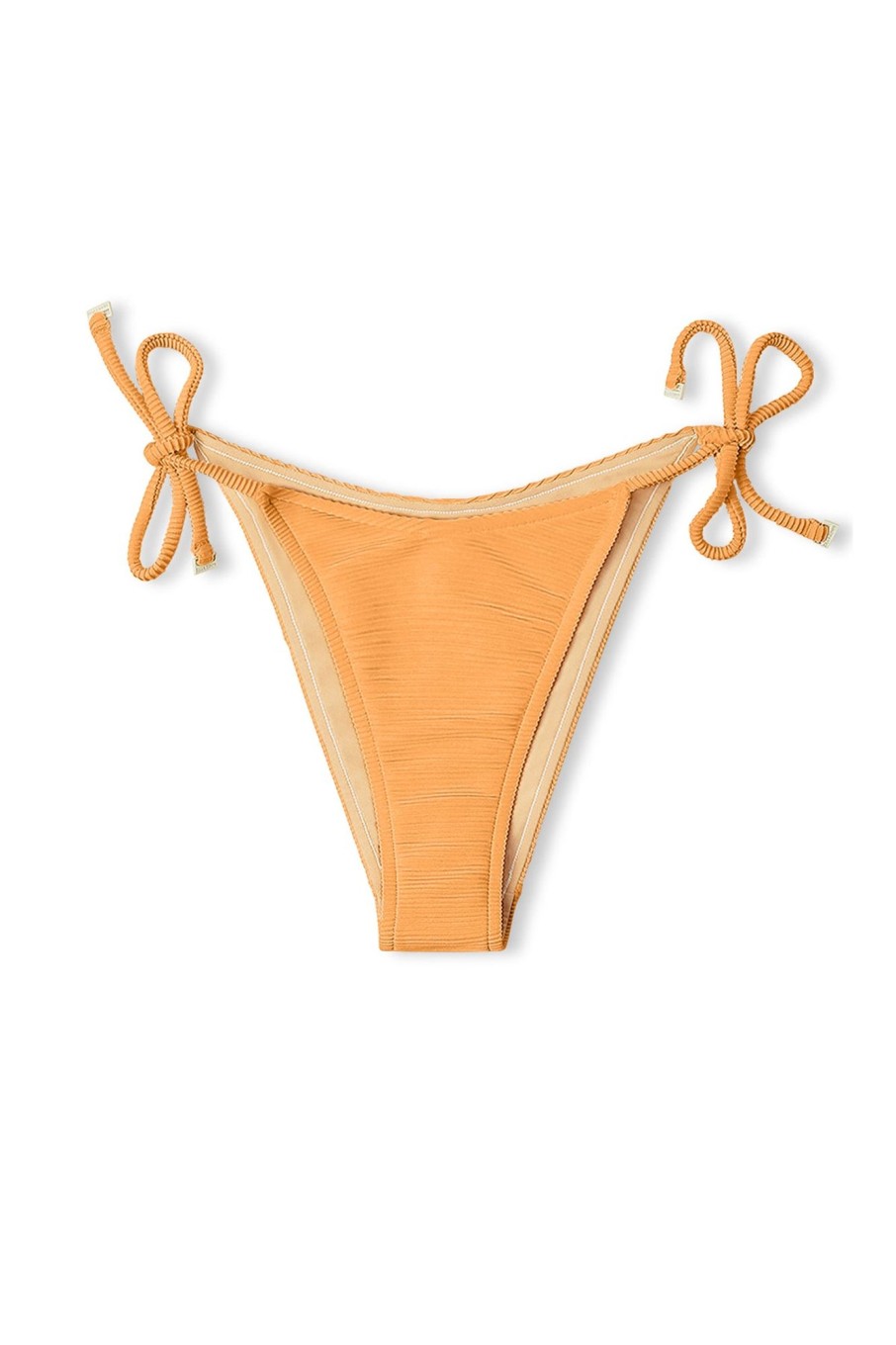 Swim Zulu & Zephyr | Signature Tie Brief - Tangerine