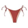 Swim Zulu & Zephyr | Signature Tie Brief - Earth Red