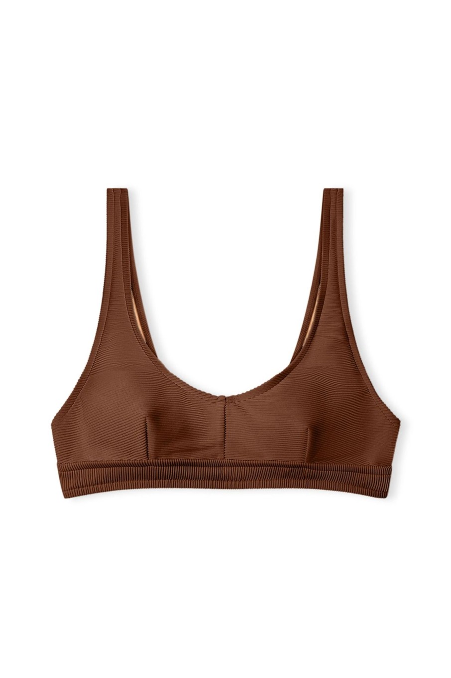 Swim Zulu & Zephyr | Signature Waistband Bralette Top - Acorn