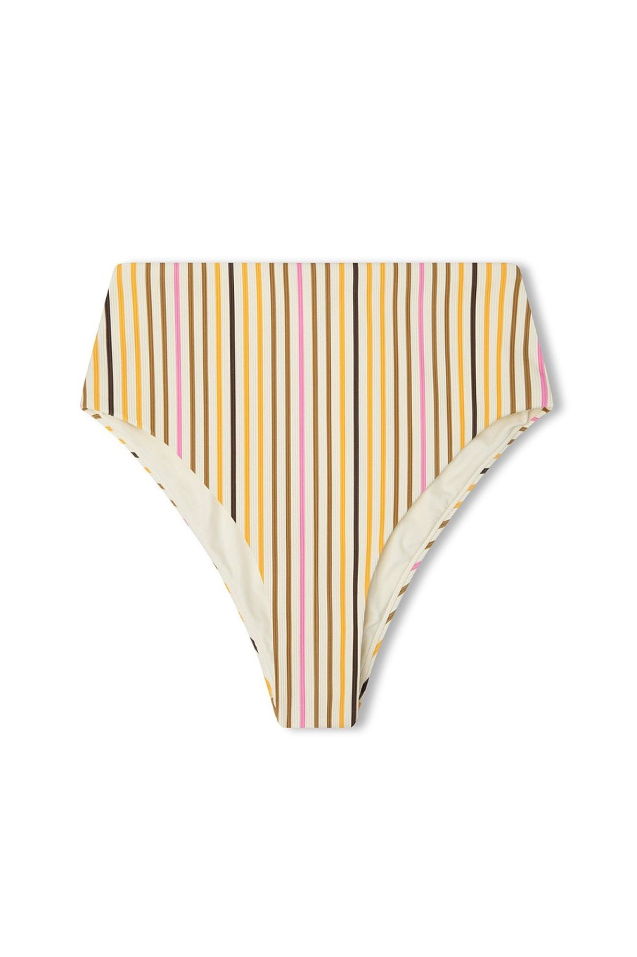 Swim Zulu & Zephyr | Mandarin Stripe Waisted Full Brief