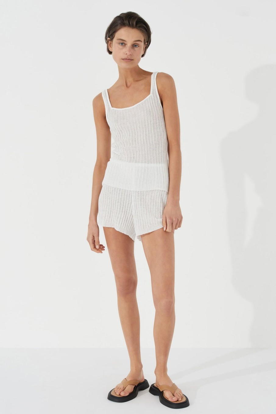 Apparel Zulu & Zephyr | Ribbed Knit Short - Shea