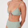 Swim Zulu & Zephyr | Myrtle Pinstripe Tie Top