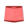 Swim Zulu & Zephyr | Mini Rib Logo Surf Short - Coral