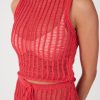 Apparel Zulu & Zephyr | Chilli Cotton Crochet Top