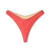 Swim Zulu & Zephyr | Signature Thong Brief - Cranberry