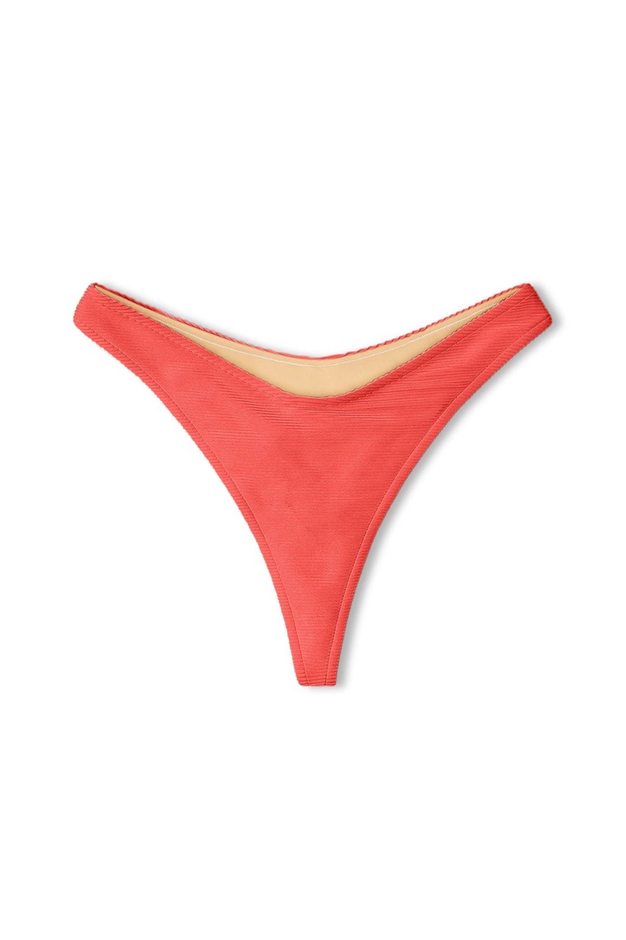 Swim Zulu & Zephyr | Signature Thong Brief - Cranberry