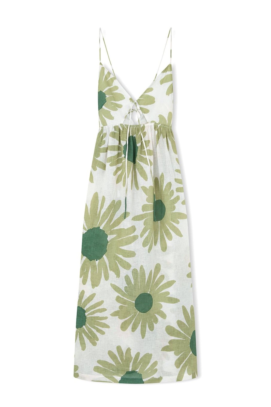 Apparel Zulu & Zephyr | Aloe Flower Linen Dress