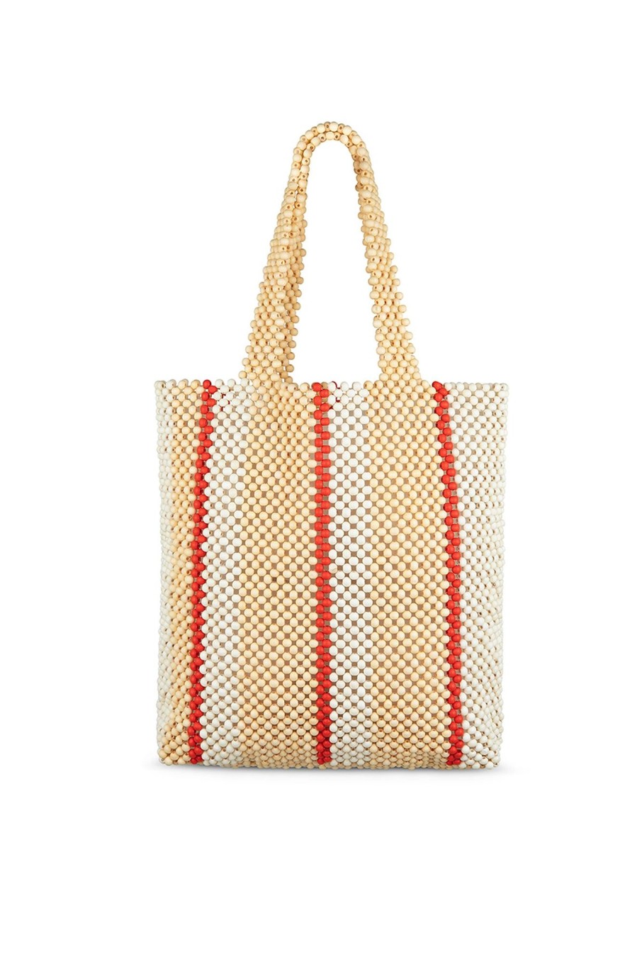 Accessories Zulu & Zephyr | Large Beaded Tote Bag