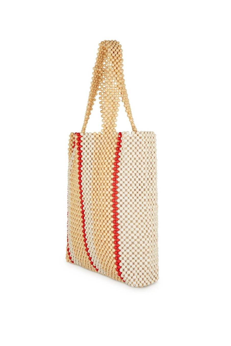 Accessories Zulu & Zephyr | Large Beaded Tote Bag