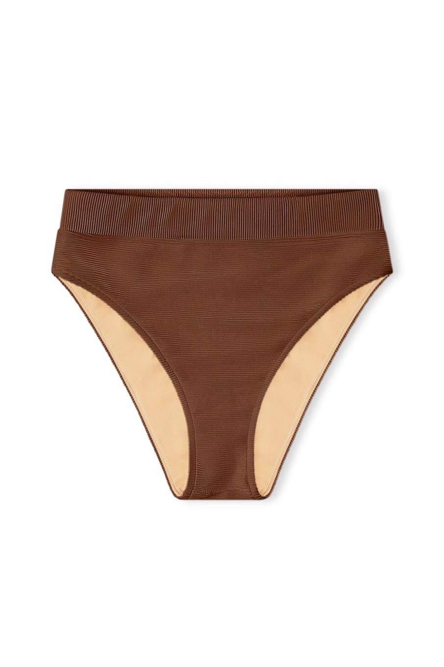 Swim Zulu & Zephyr | Signature High Waisted Brief - Acorn