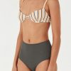 Swim Zulu & Zephyr | Charcoal Rib High Full Brief