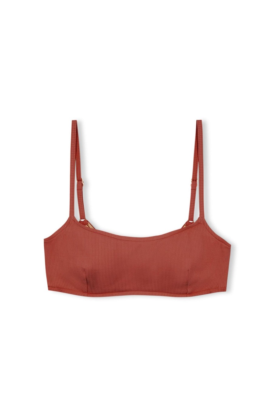 Swim Zulu & Zephyr | Signature Bralette Top - Earth Red