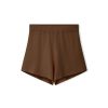 Apparel Zulu & Zephyr | Signature Rib Knit Short - Chocolate