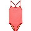 Swim Zulu & Zephyr | Mini Rib Logo One Piece - Coral