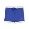 Swim Zulu & Zephyr | Mini Rib Logo Surf Short - Deep Blue