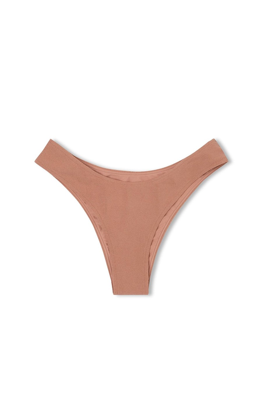 Swim Zulu & Zephyr | Terracotta Towelling Curve Brief