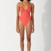 Swim Zulu & Zephyr | Chilli Halter One Piece