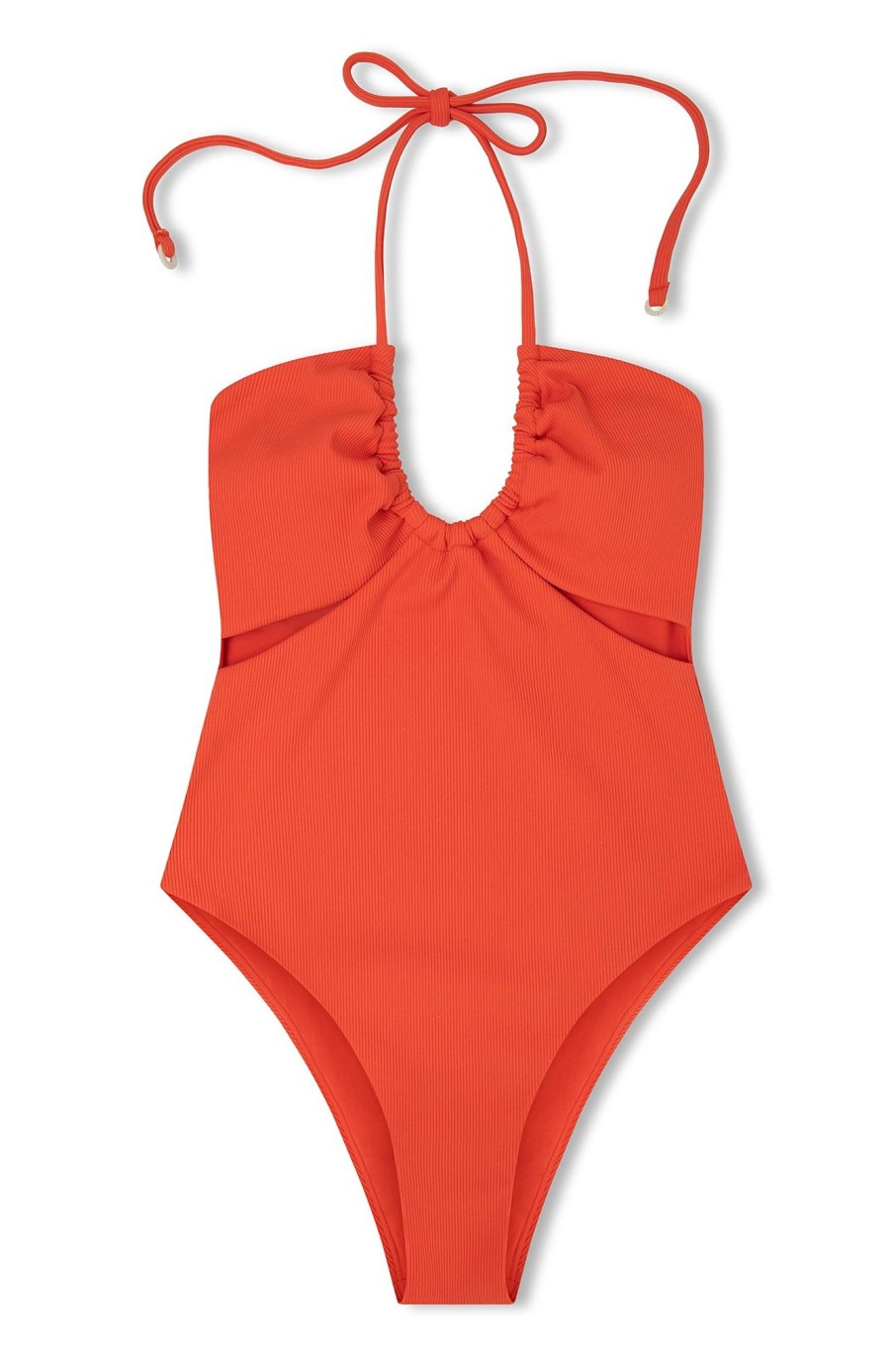 Swim Zulu & Zephyr | Chilli Halter One Piece