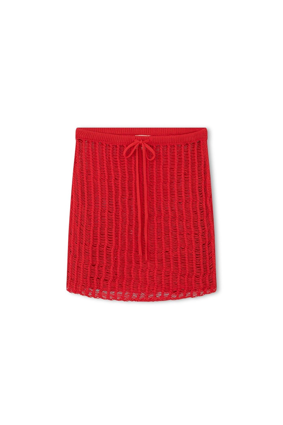 Apparel Zulu & Zephyr | Chilli Cotton Crochet Skirt