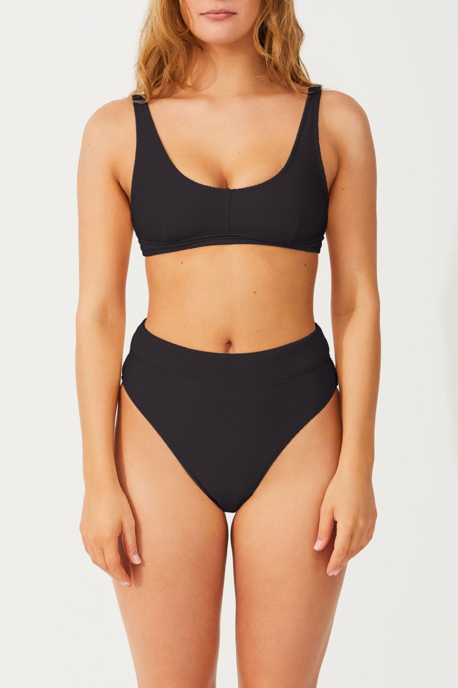 Swim Zulu & Zephyr | Signature High Waisted Brief - Black