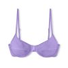 Swim Zulu & Zephyr | Signature Balconette Bra Cup Top - Lavender