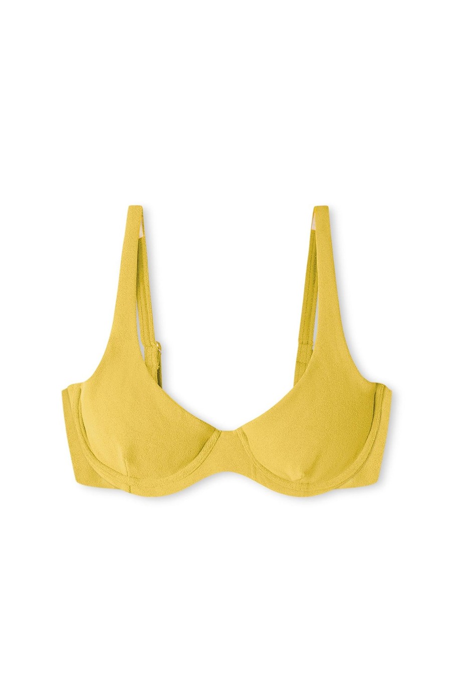 Swim Zulu & Zephyr | Golden Towelling Bra Cup