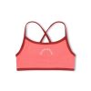 Swim Zulu & Zephyr | Mini Rib Logo Bikini Top - Coral