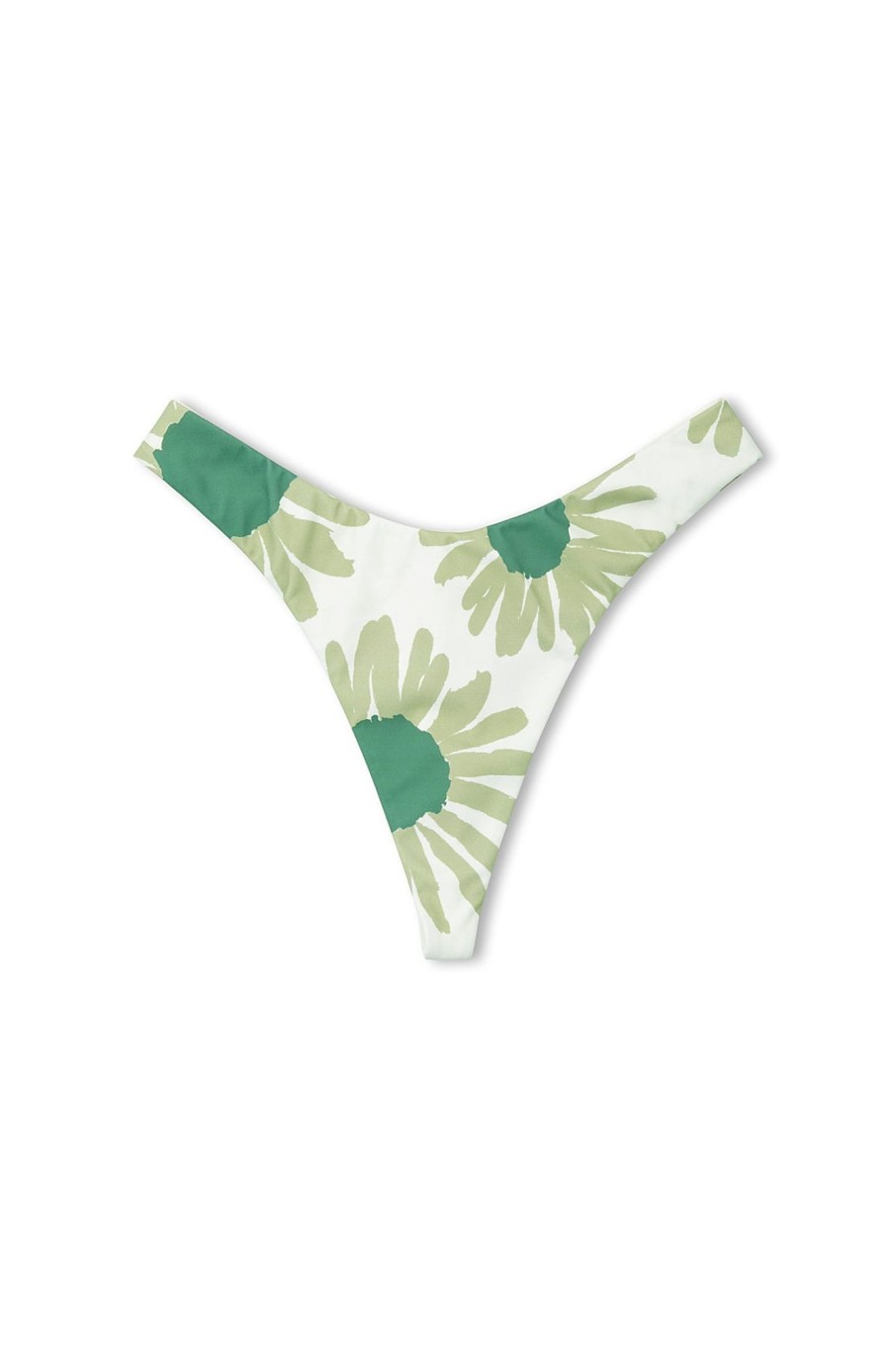 Swim Zulu & Zephyr | Aloe Flower Curve Thong Brief