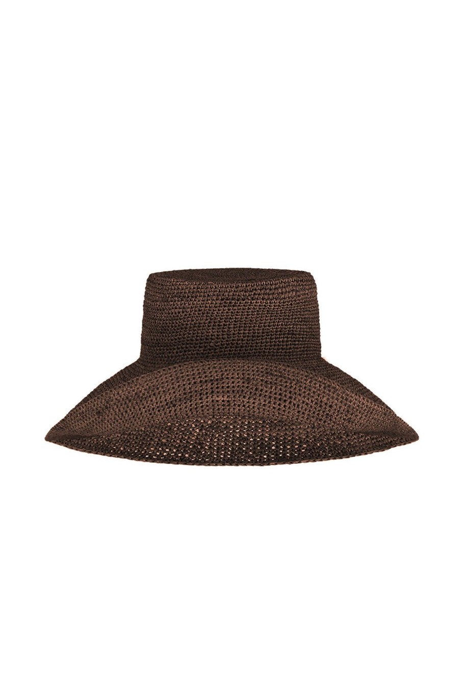 Accessories Zulu & Zephyr | Raffia Hat - Walnut