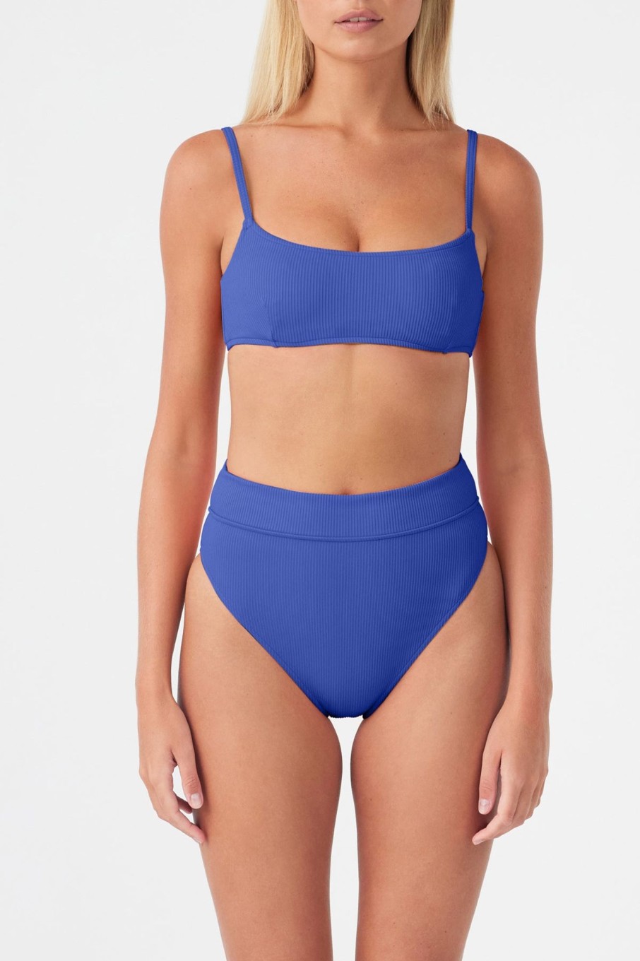 Swim Zulu & Zephyr | Signature Bralette Top - Deep Blue