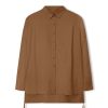 Apparel Zulu & Zephyr | Almond Organic Cotton Drawcord Shirt