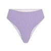 Swim Zulu & Zephyr | Cord Towelling Waisted Brief - Lilac