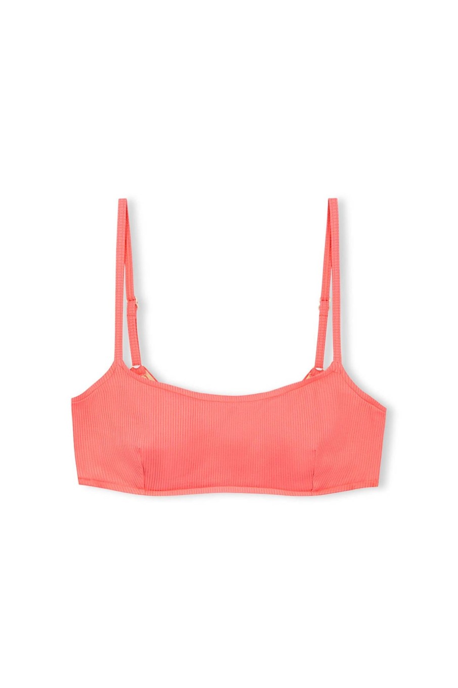 Swim Zulu & Zephyr | Signature Bralette Top - Coral