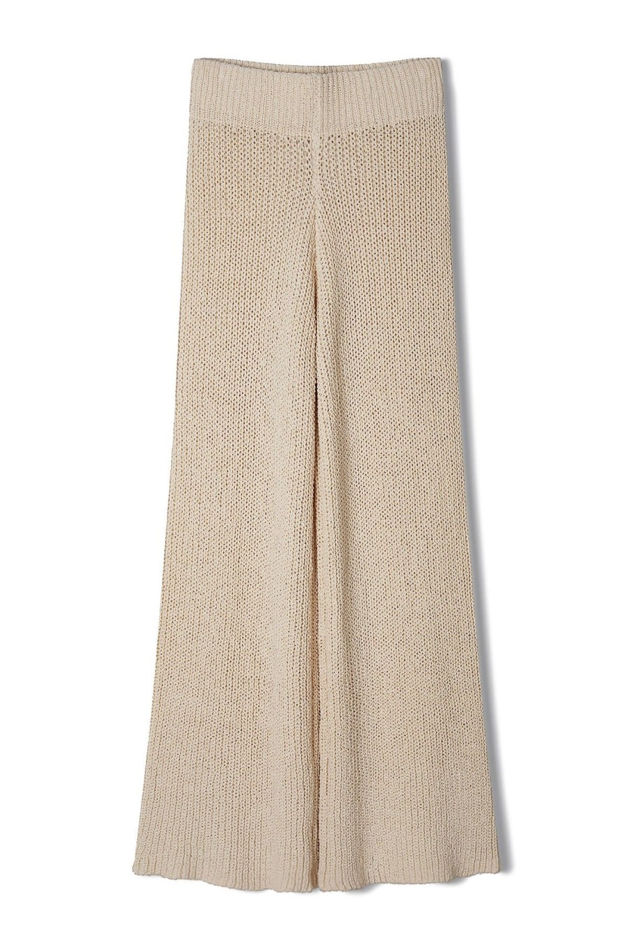 Apparel Zulu & Zephyr | Stone Cotton Blend Knit Pant