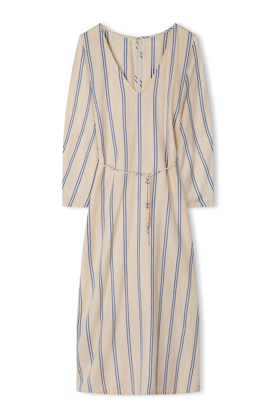 Apparel Zulu & Zephyr | Marine Twin Stripe Organic Cotton Dress