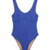 Swim Zulu & Zephyr | Signature Bralette One Piece - Deep Blue