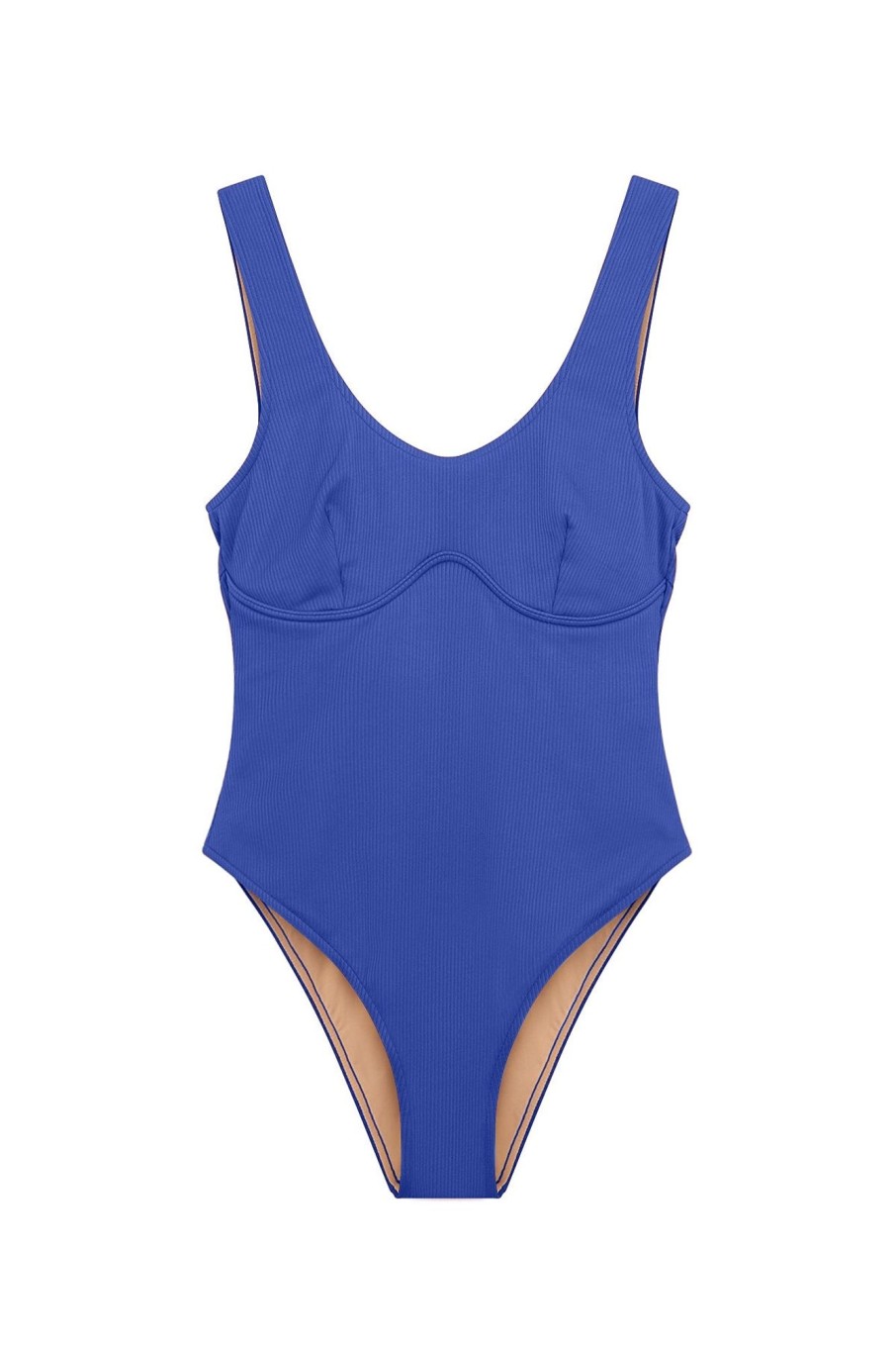 Swim Zulu & Zephyr | Signature Bralette One Piece - Deep Blue