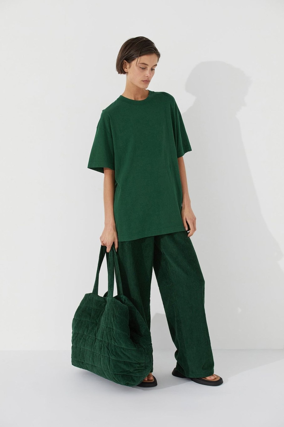 Accessories Zulu & Zephyr | Pine Organic Cotton Corduroy Bag