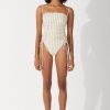 Swim Zulu & Zephyr | Shadow Stripe One Piece