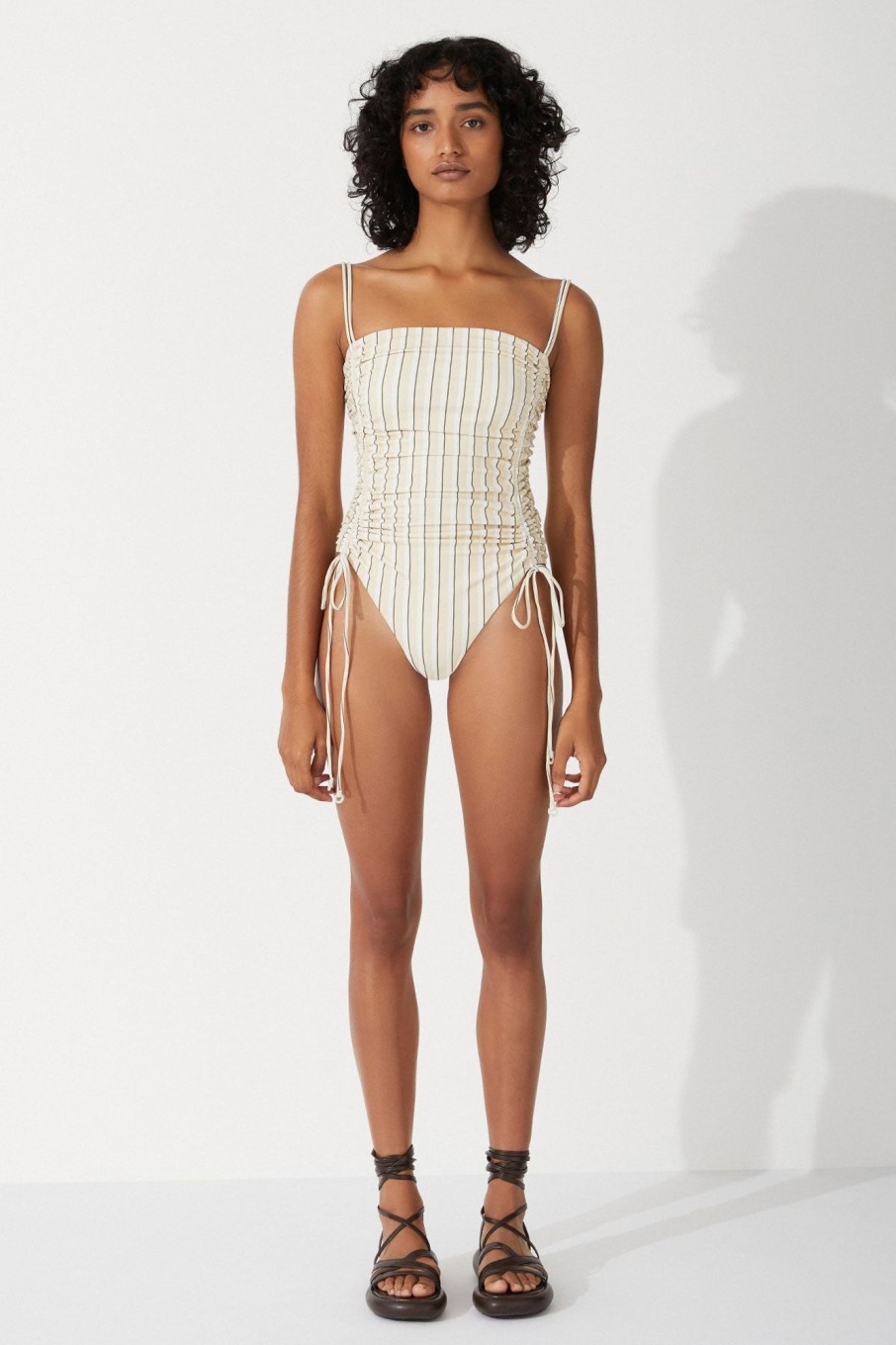 Swim Zulu & Zephyr | Shadow Stripe One Piece