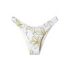 Swim Zulu & Zephyr | Olive Flower Curve Brief