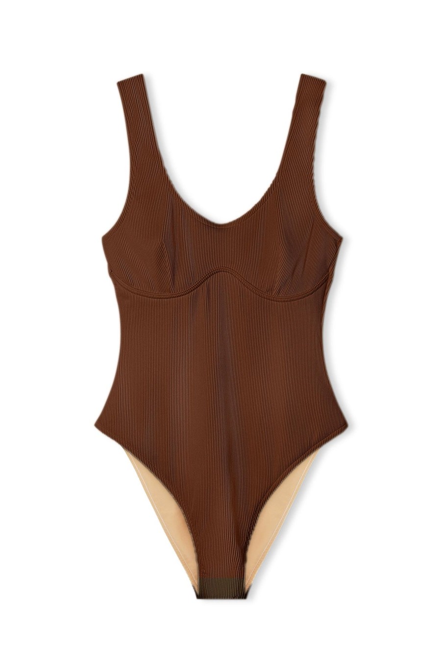 Swim Zulu & Zephyr | Signature Bralette One Piece - Acorn