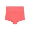 Swim Zulu & Zephyr | Mini Rib Logo Boy Short - Coral