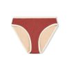 Swim Zulu & Zephyr | Mini Scoop Bikini Bottom - Earth Red