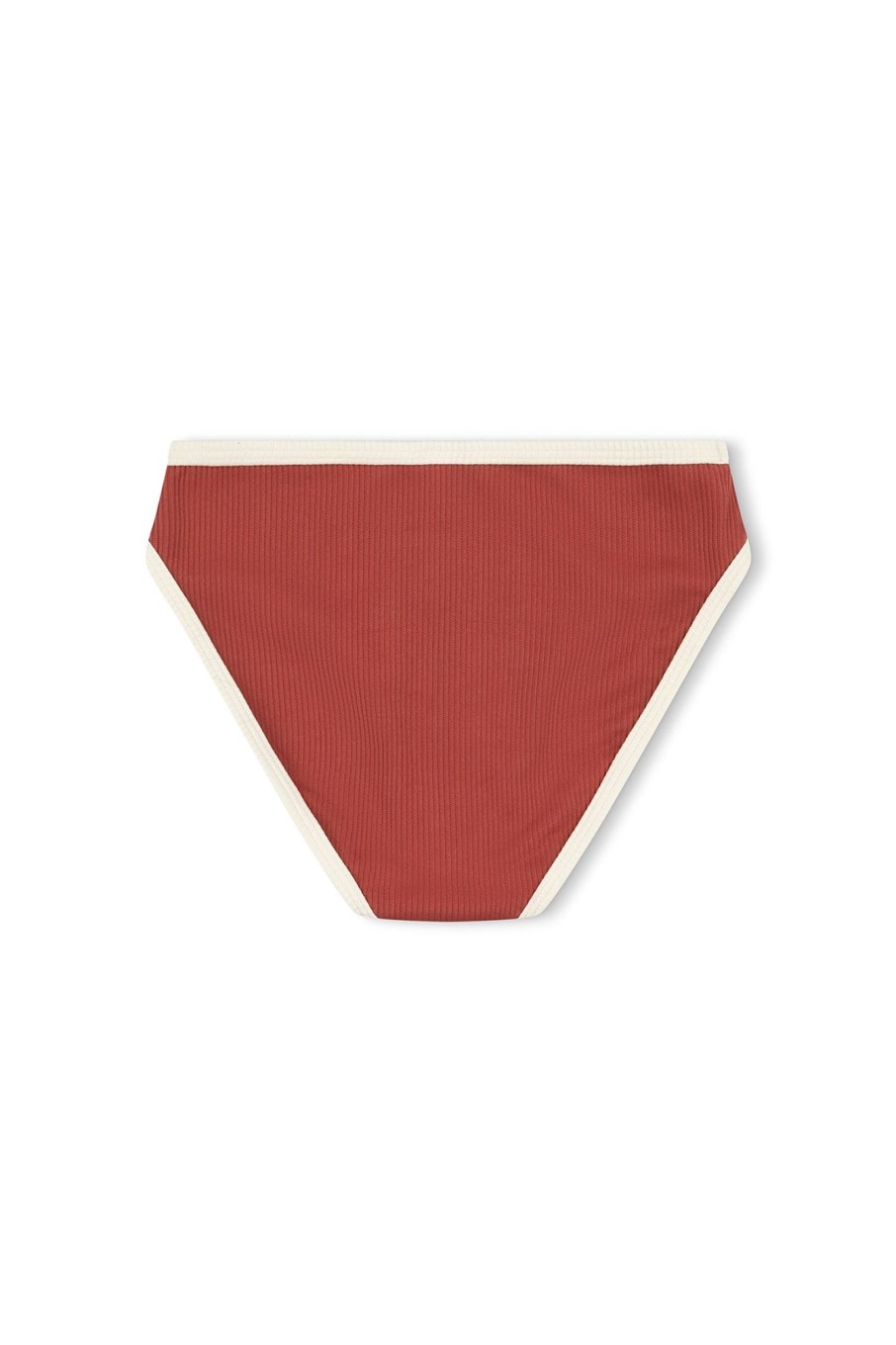 Swim Zulu & Zephyr | Mini Scoop Bikini Bottom - Earth Red