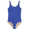 Swim Zulu & Zephyr | Mini Scoop One Piece - Deep Blue