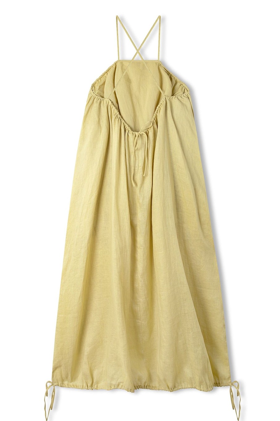 Apparel Zulu & Zephyr | Citrus Linen Drawcord Dress