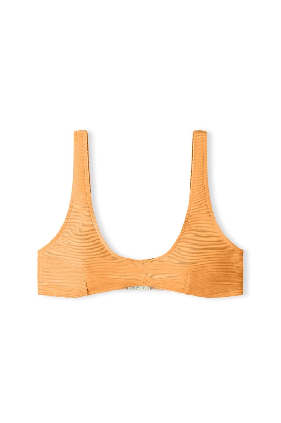 Swim Zulu & Zephyr | Signature Crop Bralette Top - Tangerine